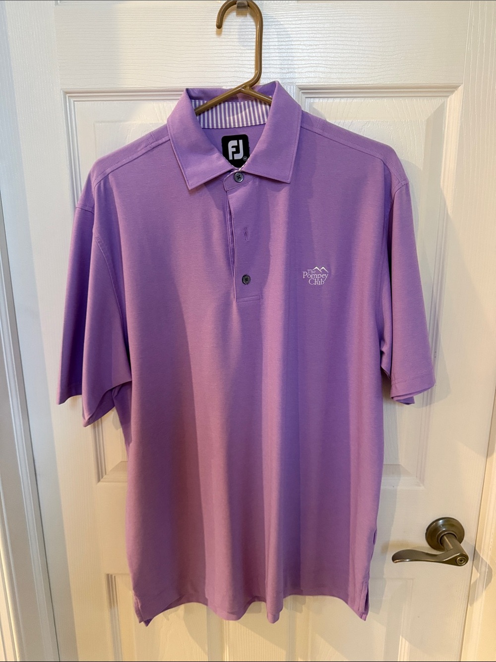 FootJoy Men’s Lavender Polo Shirt